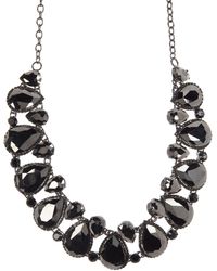 Tasha - Crystal Collar Necklace - Lyst
