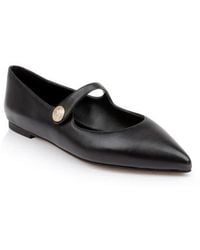L'Agence - Gersende Mary Jane Pointed Toe Flat - Lyst