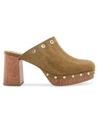 Kenneth Cole - Kalley Grommet Platform Mule - Lyst