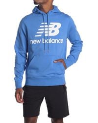 new balance blue hoodie