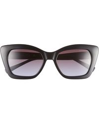 Kenneth Cole - 53mm Geometric Sunglasses - Lyst