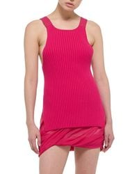 Helmut Lang - Rib Organic Cotton Tank - Lyst