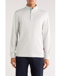 Swannies - Mckinnon Quarter Zip Golf Pullover - Lyst