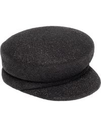 Eugenia Kim - Sabrina Glitter Wool Fiddler Cap - Lyst