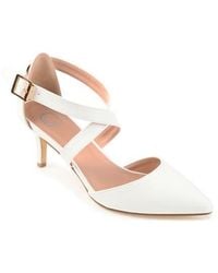 Journee Collection - Riva Crossover Pump - Lyst