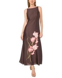 Ted Baker - Iris Print Boat Neck Maxi Dress - Lyst