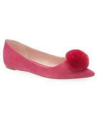 Kate Spade - Amour Pom Flat - Lyst