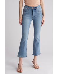 Madewell - Mid Rise Kickout Crop Jeans - Lyst