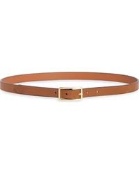 Ted Baker - Lizard Embossed Leather Belt - Lyst