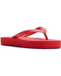 Roxy - Beach Up Platform Flip Flop - Lyst