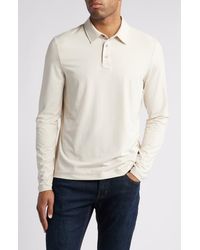 Threads For Thought - Luxe Jersey Long Sleeve Polo - Lyst