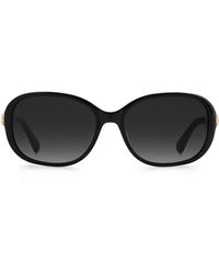 Kate Spade - Izabella 55mm Gradient Oval Sunglasses - Lyst