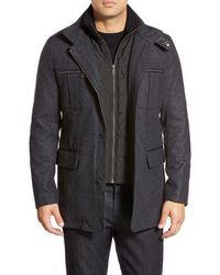 Cole Haan - Wool Blend Jacket - Lyst