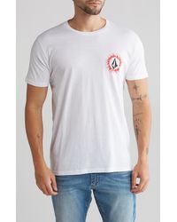 Volcom - Slammer Graphic T-shirt - Lyst