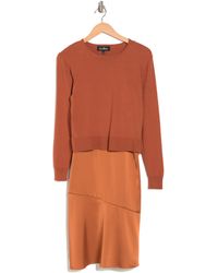 Sam Edelman Metallic Trim Long Sleeve 