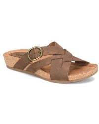 EuroSoft - Grainger Wedge Slide Sandal - Lyst