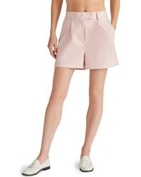 Steve Madden - Imelda Faux Leather Shorts - Lyst