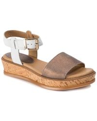 lucca lane kameron wedge sandal