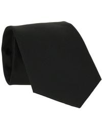 Scotch & Soda - Solid Woven Tie - Lyst