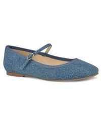 Nine West - Ewind Mary Jane Flat - Lyst
