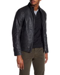 indigo star leather jacket