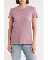 ATM - Slub Cotton Jersey T-Shirt - Lyst