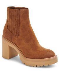 Dolce Vita - Caster H2O Waterproof Lug Sole Platform Bootie - Lyst
