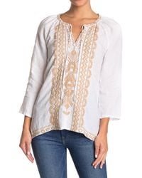 johnny was maya peasant blouse