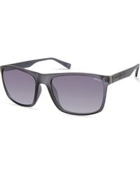 Kenneth Cole - 57Mm Rectangular Sunglasses - Lyst