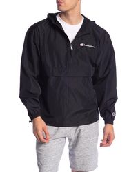 champion packable insulated hooded jacket