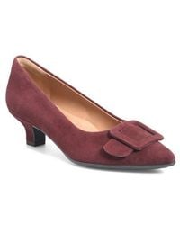 Söfft - Sadie Pointed Toe Kitten Heel Pump - Lyst