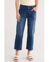 Kut From The Kloth - Lucy High Waist Crop Wide Leg Jeans - Lyst