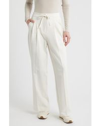 Bernardo - Pleated Drawstring Pants - Lyst
