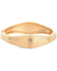 Nordstrom Rack - Textured Hinge Bangle Bracelet - Lyst
