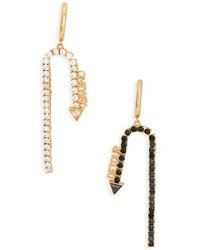 Kate Spade - New York Minute Mismatched Earrings - Lyst