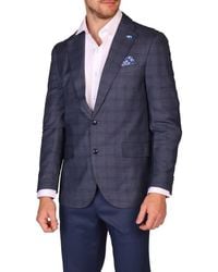 Tailorbyrd - Modern Fit Windowpane Sport Coat - Lyst