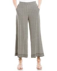 Max Studio - Wide Leg Pull-On Crop Pants - Lyst