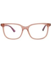McQueen - 52Mm Square Optical Glasses - Lyst