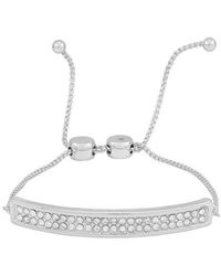 Vince Camuto - Pavé Crystal Bar Slider Bracelet - Lyst