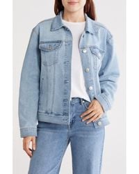 Seven7 - Denim Trucker Jacket - Lyst