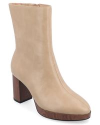 Journee Collection - Romer Tru Comfort Platform Bootie - Lyst