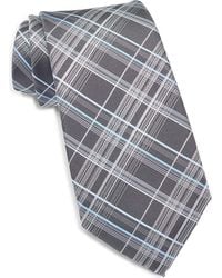 Calvin Klein - Walker Plaid Tie - Lyst