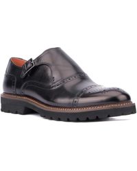 Vintage Foundry - Nyle Lug Sole Monk Strap Loafer - Lyst