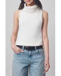 Splendid - X @Cellajaneblog Sleeveless Turtleneck Sweater - Lyst