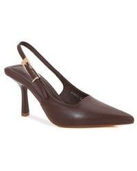 BERNESS - Pointed Toe Slingback Pump - Lyst