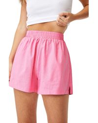 Cotton On Sunseeker Shorts In Fairy Floss At Nordstrom Rack - Pink