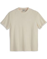 Scotch & Soda - Textured Slub Knit T-Shirt - Lyst