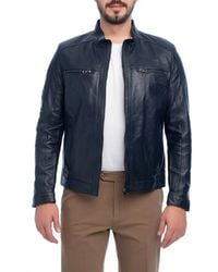 VELLAPAIS - Soft Leather Jacket - Lyst