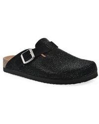 White Mountain - Bellamy Crystal Embellished Clog - Lyst
