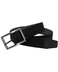 Boconi - Reversible Elastic Braid Leather Belt - Lyst